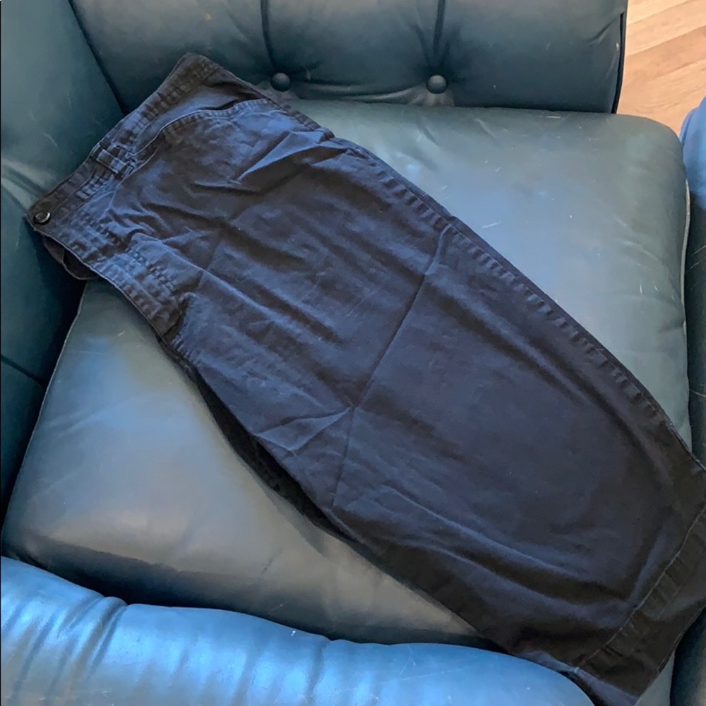 White Stag faded black capris